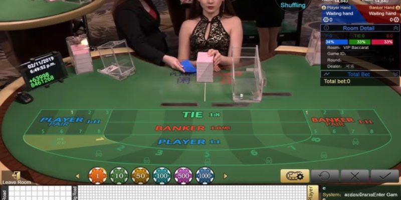 Quy định chung trong bàn cược Baccarat