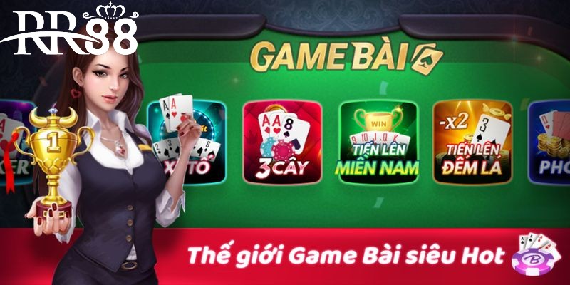 Game bài RR88 – Hình thức giải trí hấp dẫn không thể phủ nhận